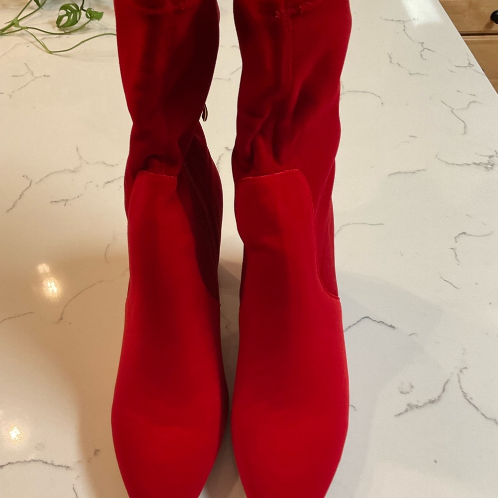 Smash Red Boots